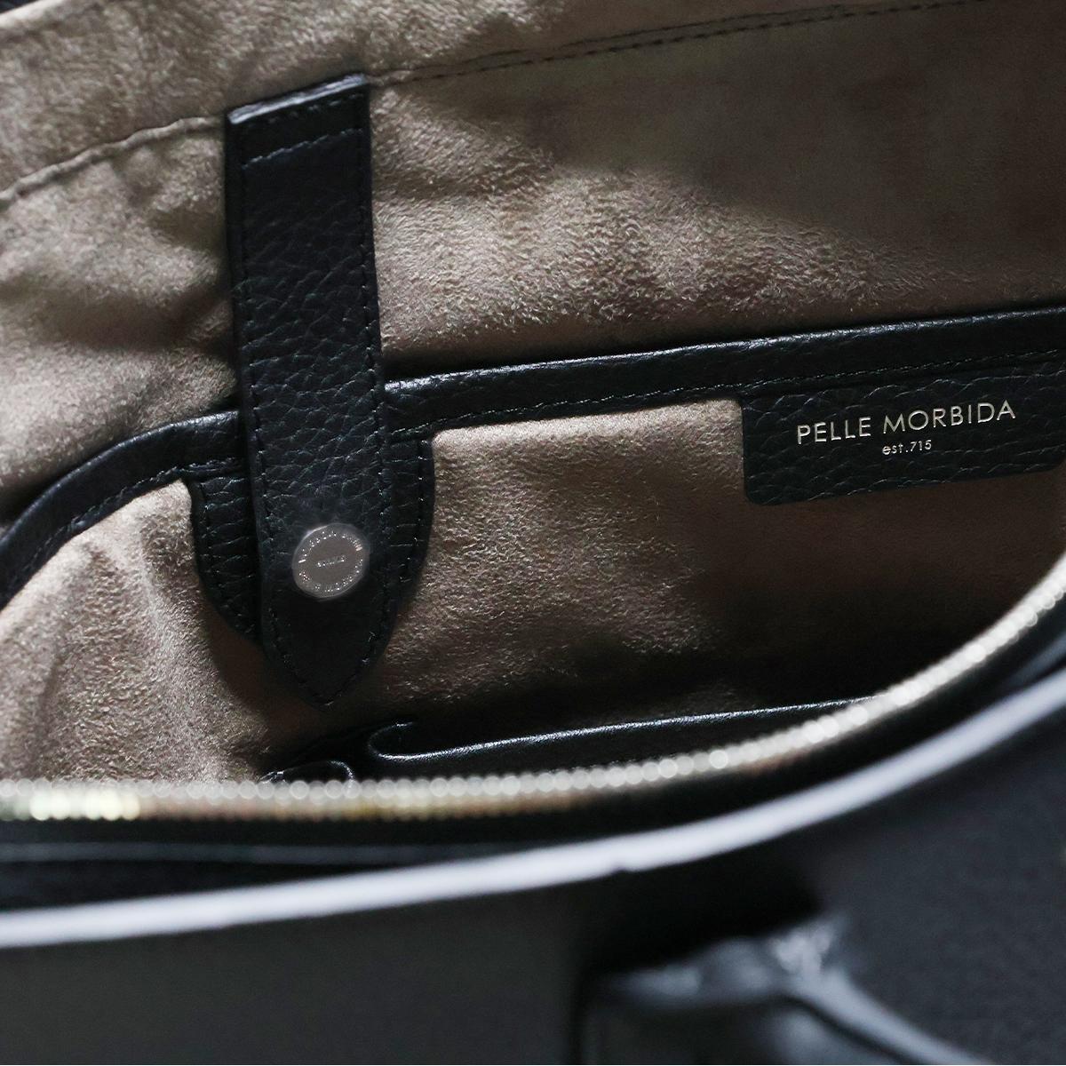 ペッレモルビダ メイデンボヤージュボストンバッグ ブラック 国産(日本製) Pelle Morbida mb068a-bk 8