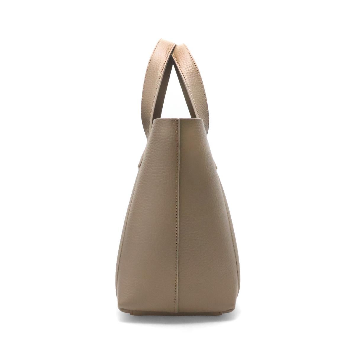 ペッレモルビダ テーラマリーナトートバッグ ベージュ 国産(日本製) Pelle Morbida te007sl-grgpk 3