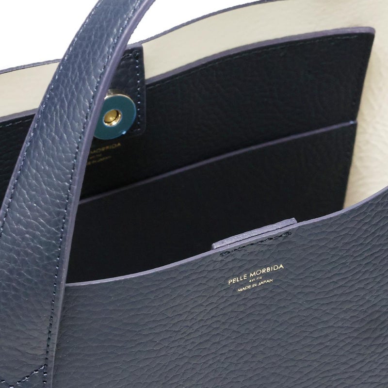 ペッレモルビダ テーラマリーナトートバッグ ネイビー 国産(日本製) Pelle Morbida te007sl-nv 6