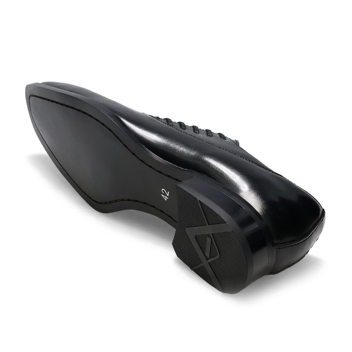 クインクラシコ メンズ ドレスシューズ サイドレース ブラック ブラウン QueenClassico 5009-8r 8