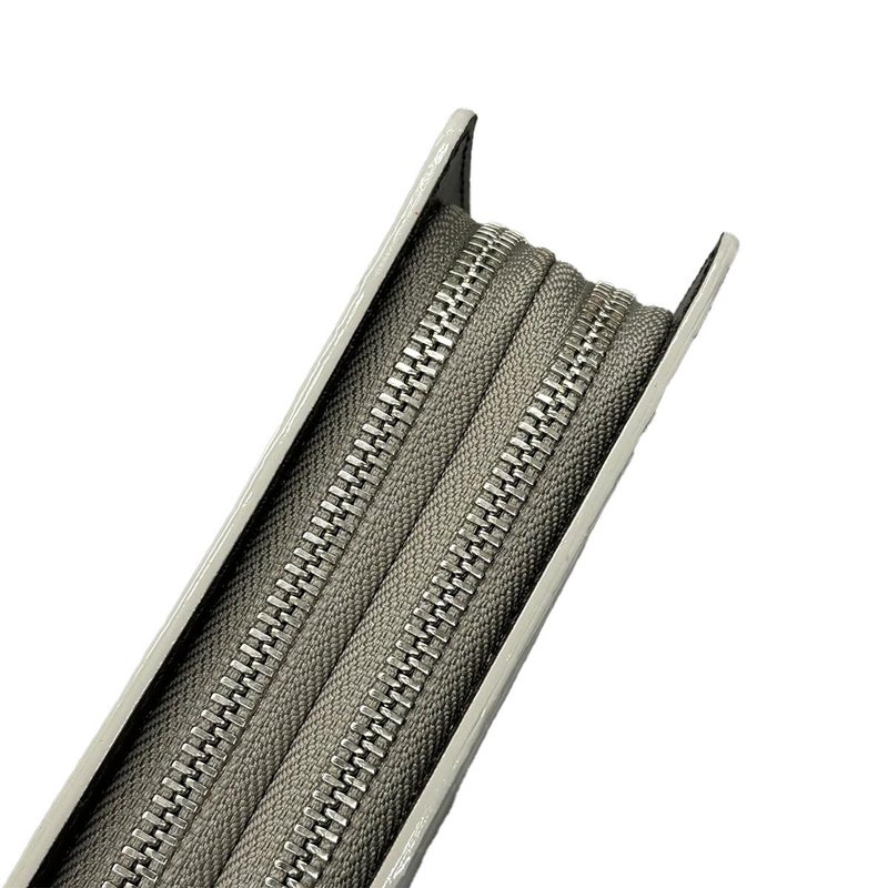 レザック クロコダイル ダブルファスナー長財布 ナチュラル 国産(日本製) LE'SAC 8217　6